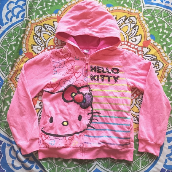 Hello Kitty Pink Hoodie XS for adult. L for kids. - Picture 7 of 10